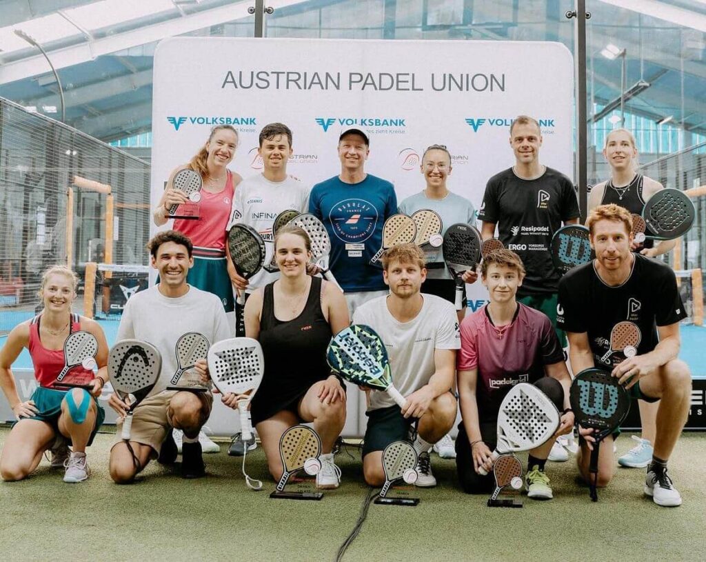 Österreichische Padel-Meisterschaften 2026 - alle Gewinner
